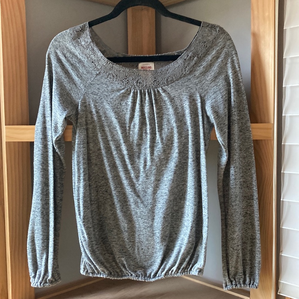 Small gray blouse